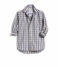 F&E Eileen Pink, Grey & Blue Plaid