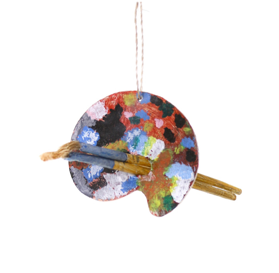 Artist Palette Ornament