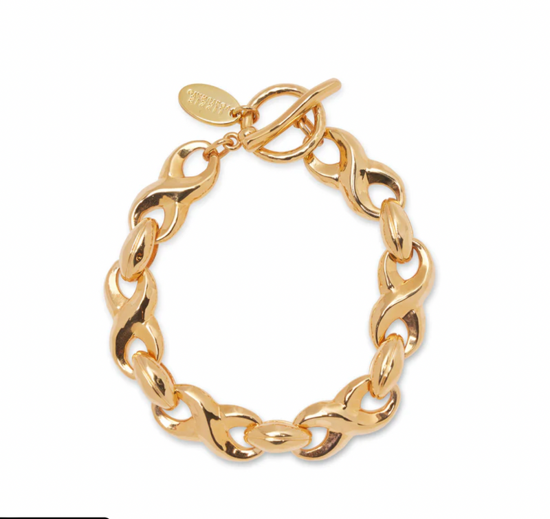 Lizzie Fortunato Infinity Link Bracelet