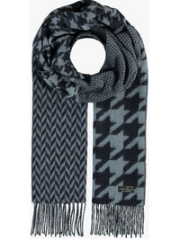 Patchwork Houndstooth Scarf