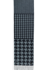 Patchwork Houndstooth Scarf
