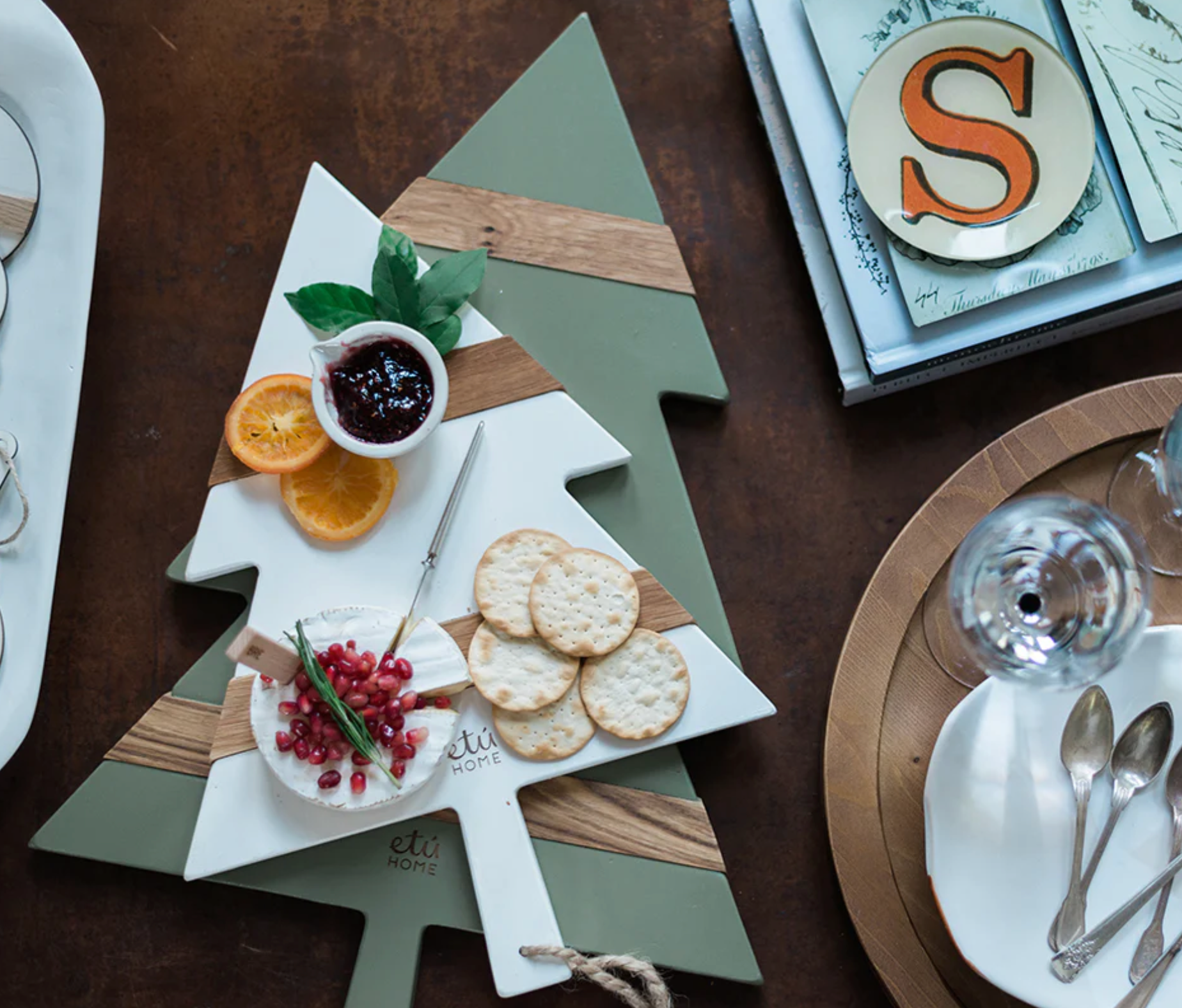 White Tree Charcuterie Board Small