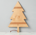 Solid Blonde Tree Charcuterie Board Large
