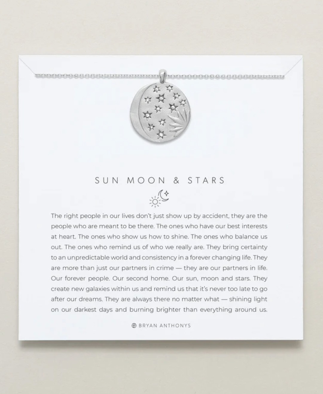 Sun Moon & Stars Necklace