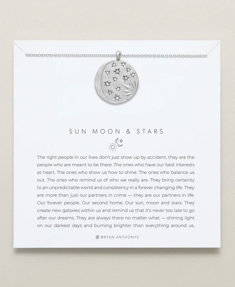 Sun Moon & Stars Necklace