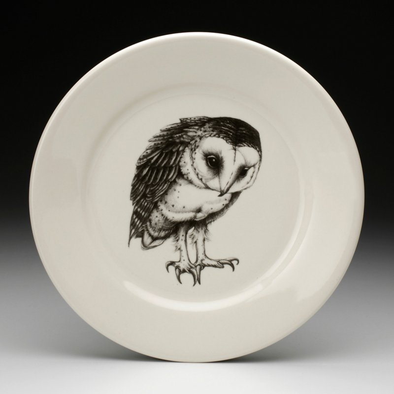 Barn Owl Dinner Plate