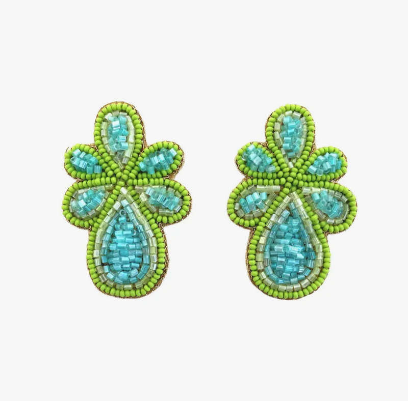 Mercer Earrings in Green