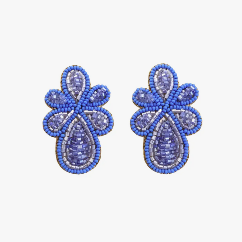 Mercer Earrings in Periwinkle