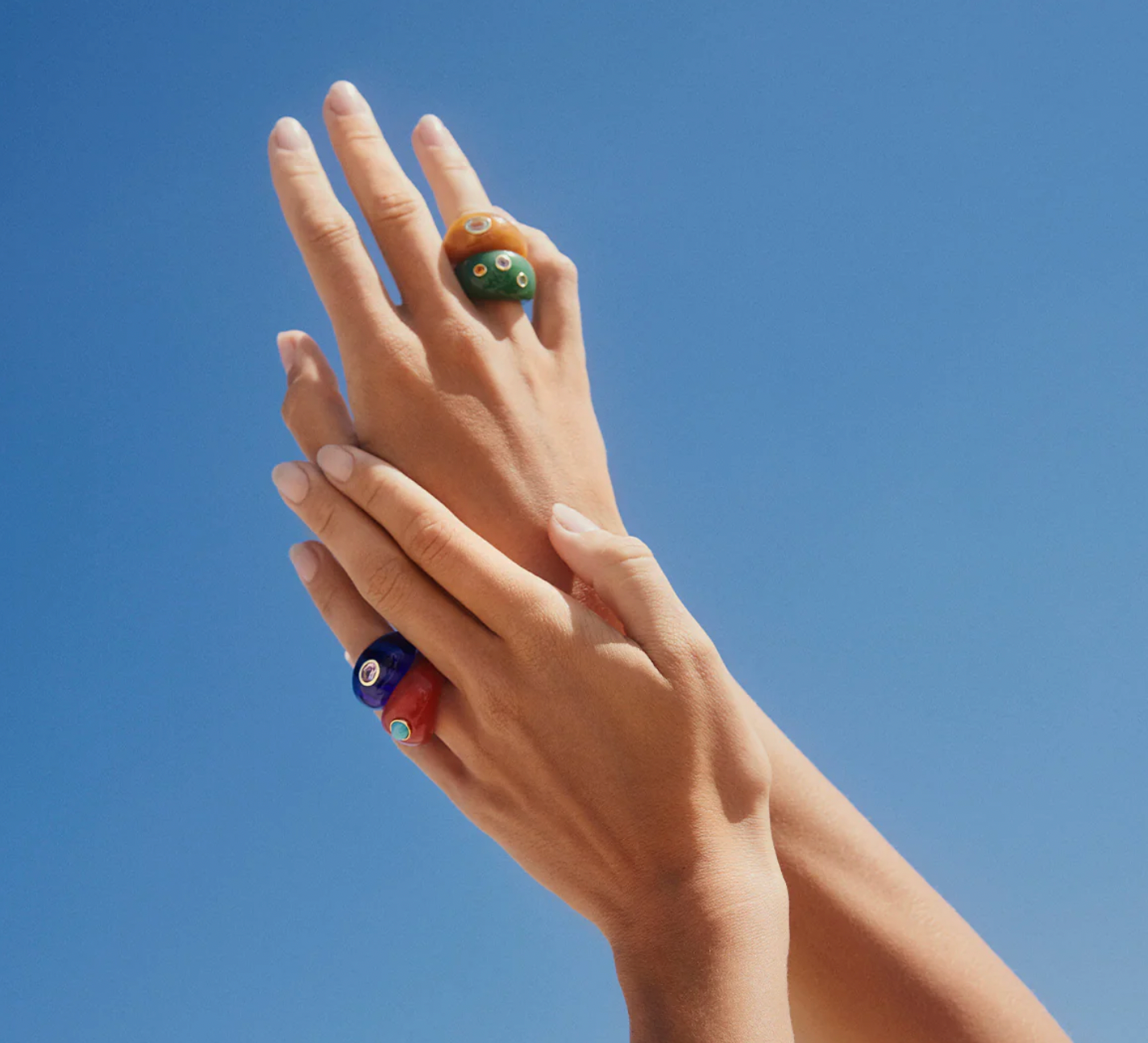 LF Monument Ring in Azure