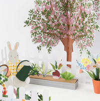 Bunny Paper Play Garden