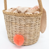 Gingham Bunny Basket