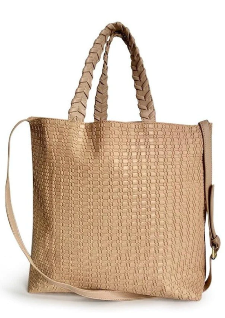 Charlotte Tote in Tan