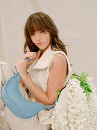 Shay Mini Crossbody in Blue Pool