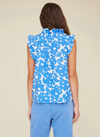 Xirena Bex Top in Blue Curls