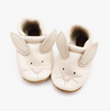 Cream Bunnies Leather Shoes