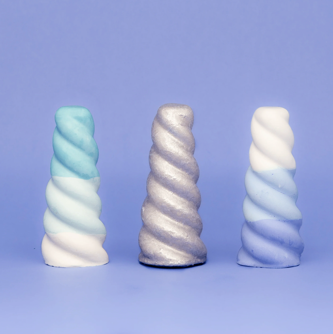 Ombre Narwhal Horn Handmade Sidewalk Chalk