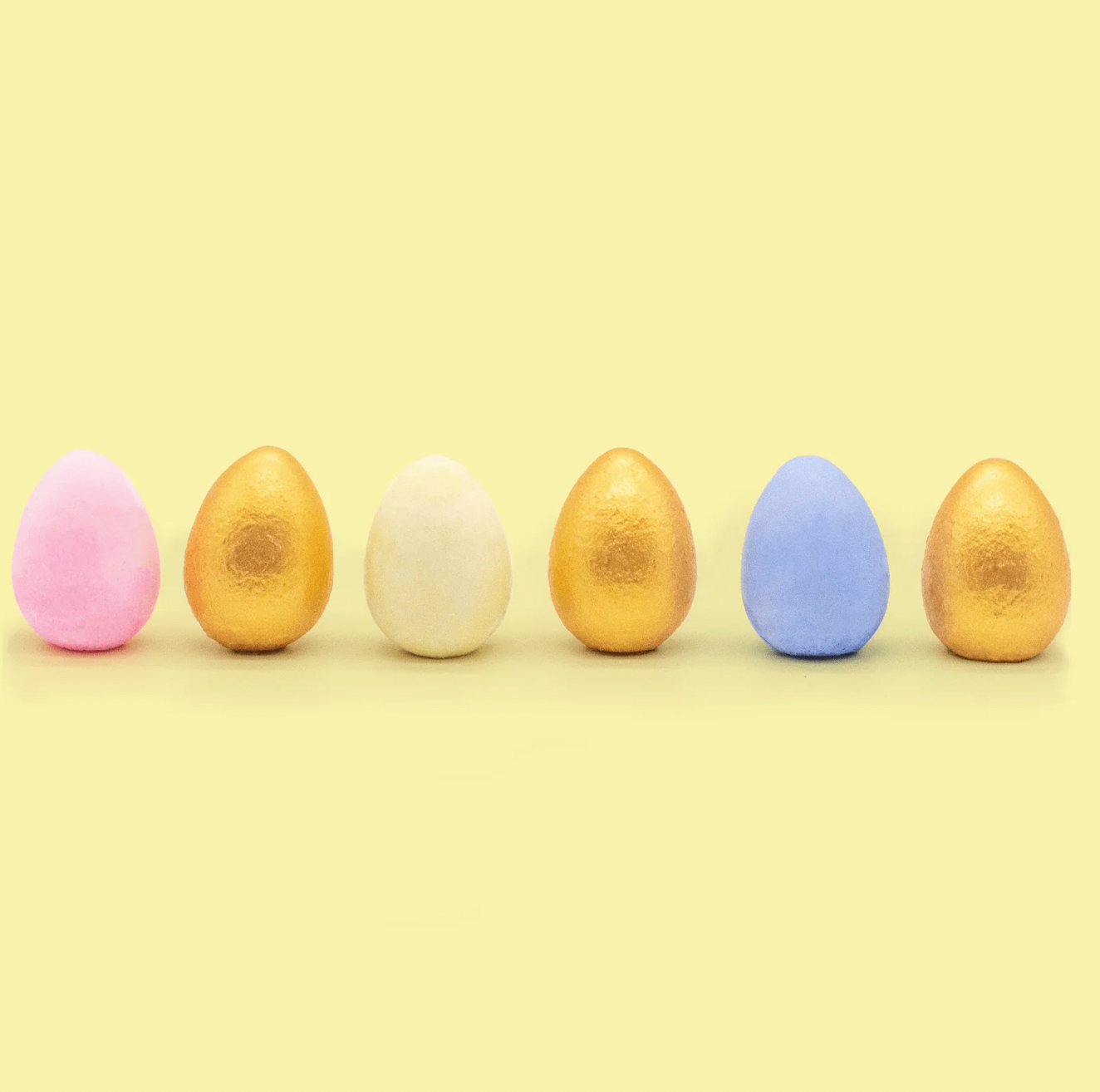 Bunny's 6 Eggs Handmade Sidewalk Chalk