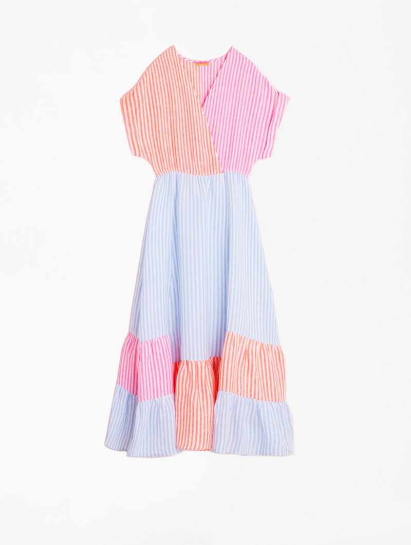Libby Stripe Linen Dress