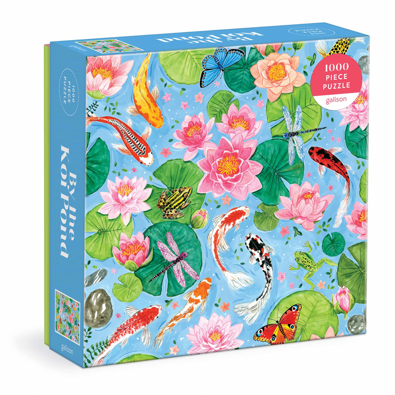 By The Koi Pond 1000 Piece Puzzle