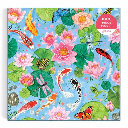 By The Koi Pond 1000 Piece Puzzle