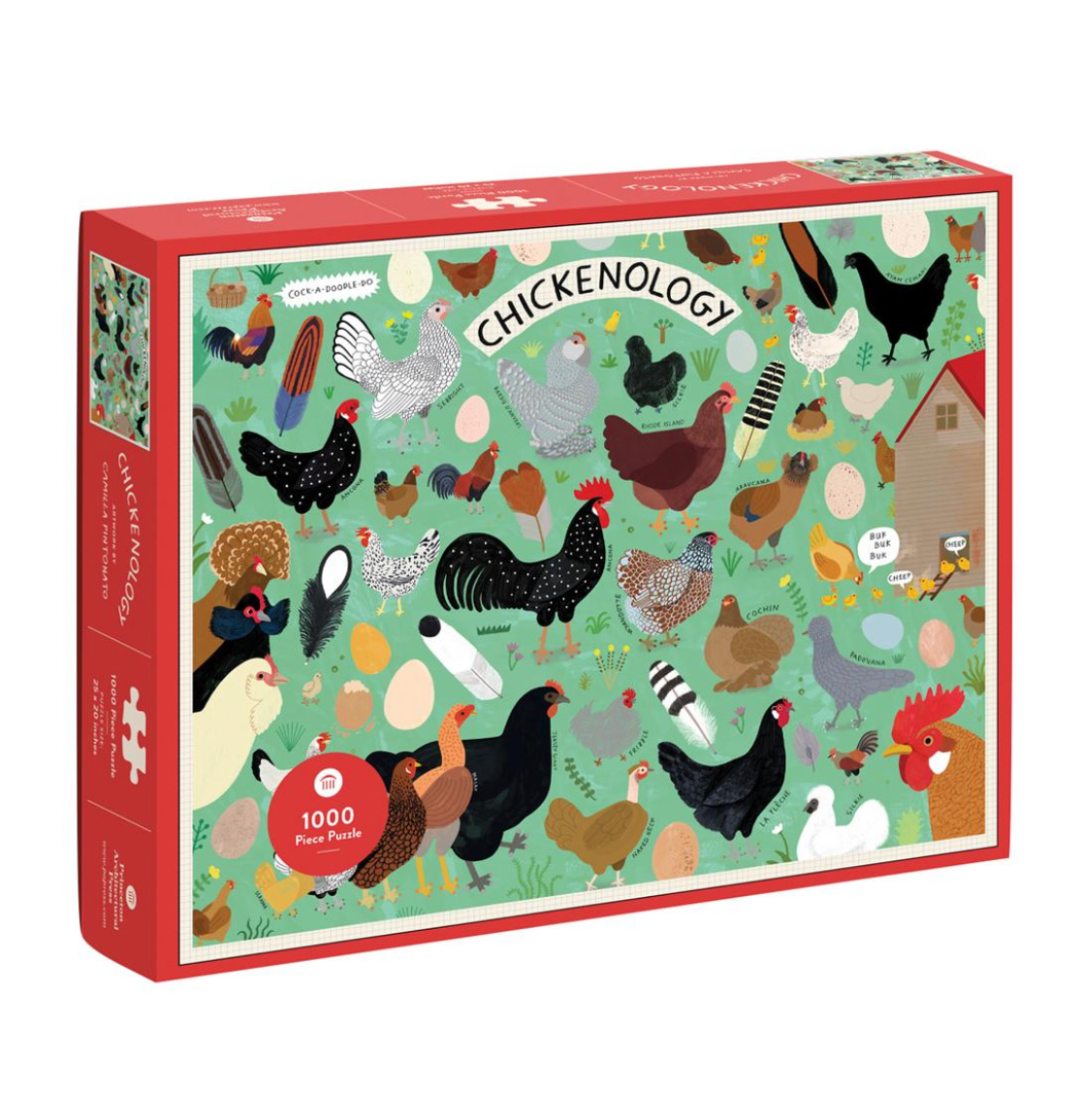 Chickenology 1000 Piece Puzzle