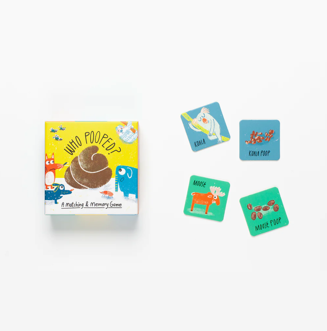 Who Pooped?: A Matching & Memory Game
