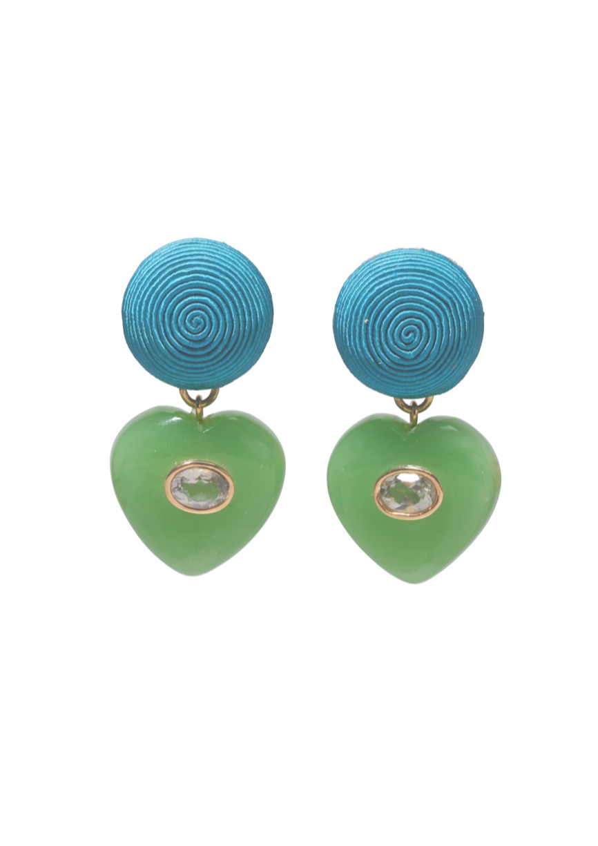 LF Peniche Heart Earrings
