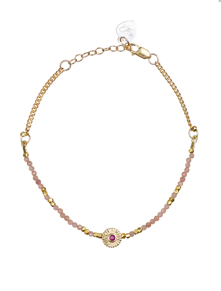 Tegan Rhodochrosite Bracelet