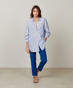Striped Patchwork Culture Shirt