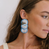 Triple Prato Earrings